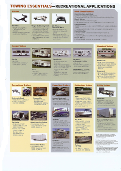 Towing Recreational Applications